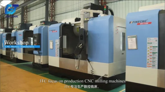 Jtc Tool Centre d'usinage CNC 3 axes Chine Usine 3D Fraiseuse CNC Système de contrôle de studio Nc Lm-8sy Meilleure machine de tournage de moulin